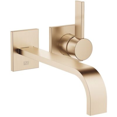 Dornbracht Waschtisch-Wand-Einhandbatterie ohne Ablaufgarnitur MEM 36862782 Champagne gebürstet (22k 36862782-46 Dornbracht Waschtisch-Wand-Einhandbatterie ohne Ablaufgarnitur MEM 36862782 Champagne gebürstet (22k 36862782-46