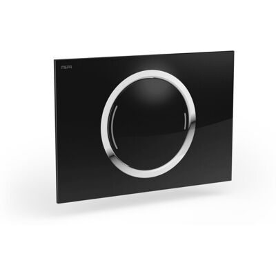 Mepa zero für A31/E31 Betätigungsplatte teileingelassen 2-M Glas schwarz, 421860 421860 Mepa zero für A31/E31 Betätigungsplatte teileingelassen 2-M Glas schwarz, 421860 421860