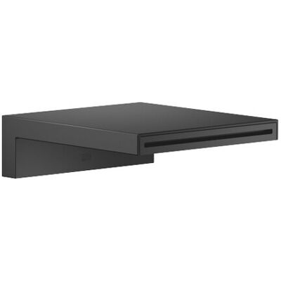 Dornbracht Wandmontierter Badewannen-Schwallauslauf - Ausladung 200 mm - Schwarz Matt Dornbracht Wandmontierter Badewannen-Schwallauslauf - Ausladung 200 mm - Schwarz Matt