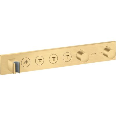 Hansgrohe Axor Thermostatmodul - Brushed Gold - 4 Verbraucher Hansgrohe Axor Thermostatmodul - Brushed Gold - 4 Verbraucher