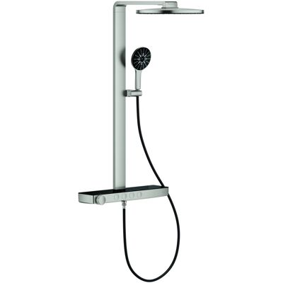 Grohe THM-Duschsystem RSH Aqua Pure 101680 Kopfbrause 15 l rund supersteel, 101680DC00 101680DC00 Grohe THM-Duschsystem RSH Aqua Pure 101680 Kopfbrause 15 l rund supersteel, 101680DC00 101680DC00