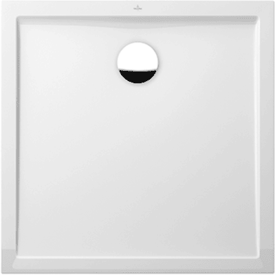 Villeroy & Boch Futurion Flat Quadratische Duschwanne - Weiß - Duschwanne Villeroy & Boch Futurion Flat Quadratische Duschwanne - Weiß - Duschwanne