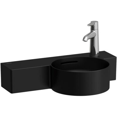 Laufen VAL Handwaschbecken - Wandhängend, Asymmetrisch, Ablage links - Waschbecken Laufen VAL Handwaschbecken - Wandhängend, Asymmetrisch, Ablage links - Waschbecken