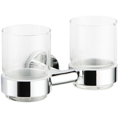 Avenarius Modell 200 Doppeltasse Halterung - Zahnputzglas Avenarius Modell 200 Doppeltasse Halterung - Zahnputzglas