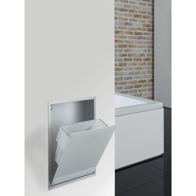 emco Abfallsammler-Modul asis 300 Unterputz, 495 mm, chrom / schwarz ohne Einbaurahmen, 973227930 973227930 emco Abfallsammler-Modul asis 300 Unterputz, 495 mm, chrom / schwarz ohne Einbaurahmen, 973227930 973227930