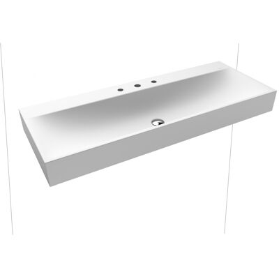 Kaldewei Silenio Wandwaschtisch - 120x46cm - Alpinweiß matt - Perl-Effekt Kaldewei Silenio Wandwaschtisch - 120x46cm - Alpinweiß matt - Perl-Effekt