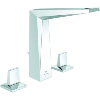 Grohe 3-Loch Waschtischarmatur Allure Brilliant 20627000 Grohe 3-Loch Waschtischarmatur Allure Brilliant 20627000
