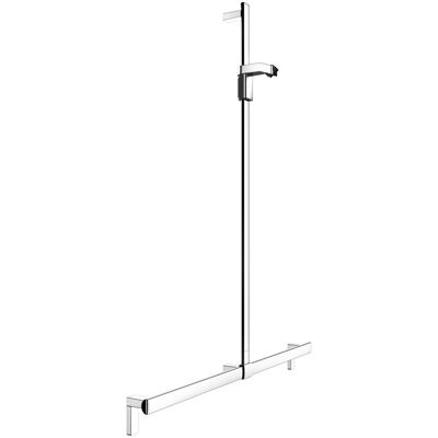 KEUCO AXESS Duschhandlauf mit Brausestange, Metall, B: 115 x H: 130,1 cm, 35014011213 35014011213 KEUCO AXESS Duschhandlauf mit Brausestange, Metall, B: 115 x H: 130,1 cm, 35014011213 35014011213