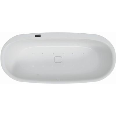 Hoesch Whirlwanne iSensi Oval 190x90 cm Monolith Weiß - Whirlpool Badewanne Hoesch Whirlwanne iSensi Oval 190x90 cm Monolith Weiß - Whirlpool Badewanne