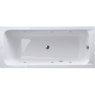 Duravit D-Code Whirlwanne - 1800x800mm, 2 Rückenlehnen, Weiß Duravit D-Code Whirlwanne - 1800x800mm, 2 Rückenlehnen, Weiß