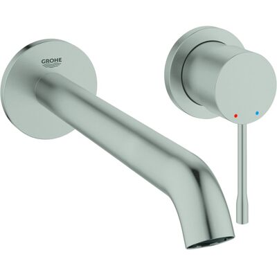 Grohe 2-Loch Waschtischarmatur Unterputz Essence Ausladung 230mm supersteel, 29193DC1 29193DC1 Grohe 2-Loch Waschtischarmatur Unterputz Essence Ausladung 230mm supersteel, 29193DC1 29193DC1