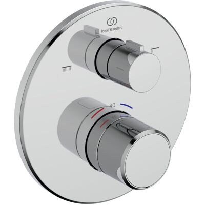 Ideal Standard Badethermostat Ceratherm T25 2 Verbraucher, Chrom, A8583AA A8583AA Ideal Standard Badethermostat Ceratherm T25 2 Verbraucher, Chrom, A8583AA A8583AA
