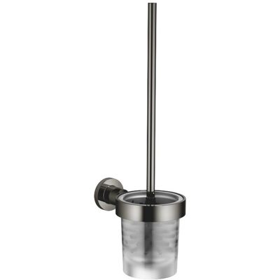 Dornbracht Toiletten-Bürstengarnitur , Wandmodell TARA 83900892 Dark Chrome 83900892-19 Dornbracht Toiletten-Bürstengarnitur , Wandmodell TARA 83900892 Dark Chrome 83900892-19