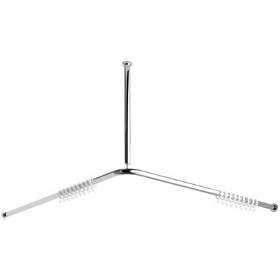 Avenarius 90° Duschvorhangstangensystem - 100x100 cm Avenarius 90° Duschvorhangstangensystem - 100x100 cm