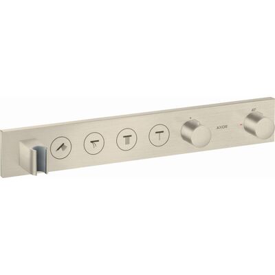 Hansgrohe Axor Thermostatmodul - Shower Solutions - Brushed Nickel Hansgrohe Axor Thermostatmodul - Shower Solutions - Brushed Nickel