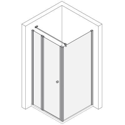 Koralle Trennwand TwiggyPlus - Trennwand - 90 x 185 cm Koralle Trennwand TwiggyPlus - Trennwand - 90 x 185 cm