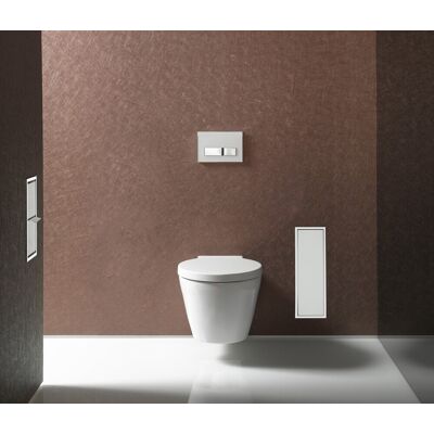 emco Bürstengarnitur -Modul asis 150 chrom / optiwhite, Unterputz, 495 mm, ohne Einbaurahmen, 973027 973027831 emco Bürstengarnitur -Modul asis 150 chrom / optiwhite, Unterputz, 495 mm, ohne Einbaurahmen, 973027 973027831