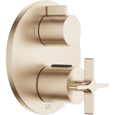 Dornbracht UP-Thermostat mit Zweiwege-Mengenregulierung VAIA 36426809 Champagne gebürstet (22kt Gold 36426809-46 Dornbracht UP-Thermostat mit Zweiwege-Mengenregulierung VAIA 36426809 Champagne gebürstet (22kt Gold 36426809-46