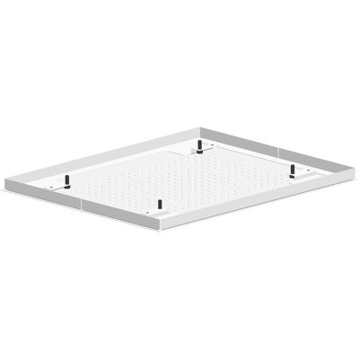 Dornbracht BigRain Edelstahl Abdeckplatte - Abdeckplatte Dornbracht BigRain Edelstahl Abdeckplatte - Abdeckplatte