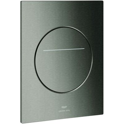 Grohe WC-Betätigung Arina 104645 rund Silk Motion hard graphite gebürstet, 104645AL00 104645AL00 Grohe WC-Betätigung Arina 104645 rund Silk Motion hard graphite gebürstet, 104645AL00 104645AL00