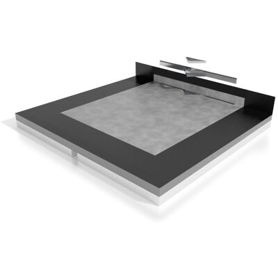 ESS Duschboard S-line 120x110 cm, Komplettset, SBS-line SBS-line ESS Duschboard S-line 120x110 cm, Komplettset, SBS-line SBS-line