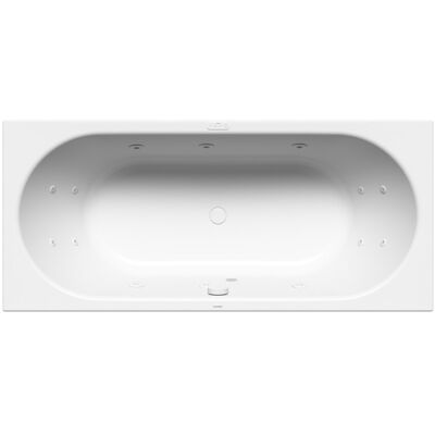 Kaldewei Classic Duo 110 Rechteckbadewanne mit Whirlpool - Badewanne Kaldewei Classic Duo 110 Rechteckbadewanne mit Whirlpool - Badewanne