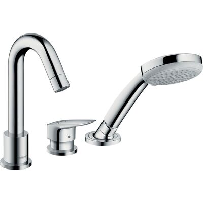 Hansgrohe 3-Loch Wannenmischer Logis F-Set chrom Wannenrandmontage , 71310000 71310000 Hansgrohe 3-Loch Wannenmischer Logis F-Set chrom Wannenrandmontage , 71310000 71310000
