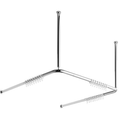 Avenarius U-Form Duschstangensystem - 120x120x120 cm Avenarius U-Form Duschstangensystem - 120x120x120 cm
