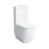LAUFEN Tiefspuel-WC für Kombination Palomba 700x360x430 spuelrandlos, weiss mit LCC H8248014000001