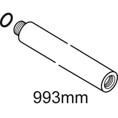 Ideal Standard d:25, Abstand L=993mm, A861144AA Ideal Standard d:25, Abstand L=993mm, A861144AA