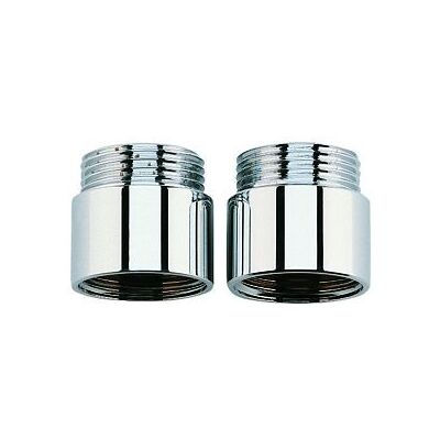 Grohe Chrom Wandbatterie Verlängerung - 20mm, 2 Stück Grohe Chrom Wandbatterie Verlängerung - 20mm, 2 Stück