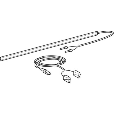 Geberit Leuchtenset unten, Option Spiegelschrank, Modell 800390, 595170000 595170000 Geberit Leuchtenset unten, Option Spiegelschrank, Modell 800390, 595170000 595170000