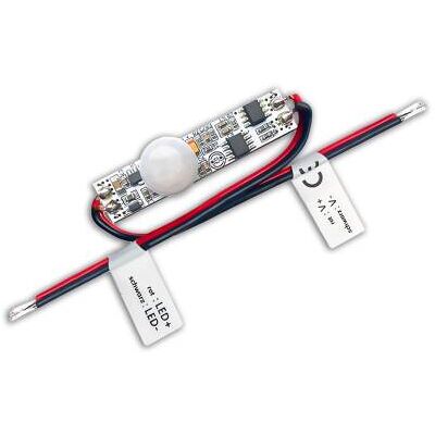 ISOLED Mini PIR Bewegungssensor zum Einbau in LED-Lichtprofile 12-24V DC 3A IP20 72W Fiai IsoLED 117054 ISOLED Mini PIR Bewegungssensor zum Einbau in LED-Lichtprofile 12-24V DC 3A IP20 72W Fiai IsoLED 117054