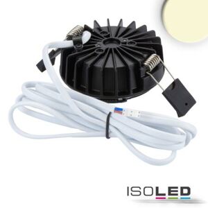 Fiai IsoLED LED Einbaustrahler SYS-90 MiniAMP 10W 24V DC warmweiß 3000K CRI92 IP44...