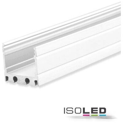 IsoLED SURF16 Weiß Aluminium LED Profil - IP20 - 200cm IsoLED SURF16 Weiß Aluminium LED Profil - IP20 - 200cm