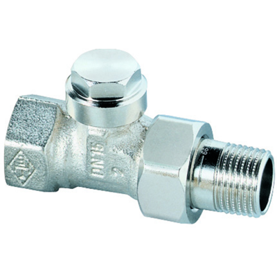 Heimeier Rücklaufverschraubung - 1/2 Zoll, Messing, Thermostat, Rot Heimeier Rücklaufverschraubung - 1/2 Zoll, Messing, Thermostat, Rot
