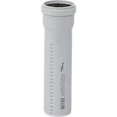 Ostendorf SKOLAN safe SKOLANsafe-Rohr 333010 DN/OD 78, 250 mm, mit Muffe Ostendorf SKOLAN safe SKOLANsafe-Rohr 333010 DN/OD 78, 250 mm, mit Muffe