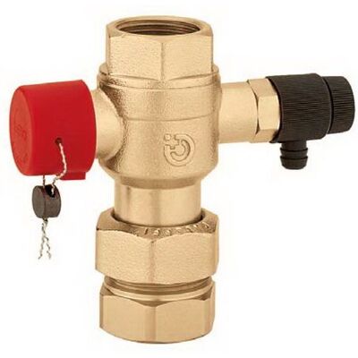 Caleffi Modell 558056 Kappenventil - Max. Druck 6 bar Caleffi Modell 558056 Kappenventil - Max. Druck 6 bar