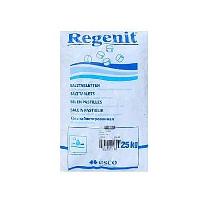 Premium Regenit Regeneriersalz Salztabletten Sack a 25kg für Enthärtungsanlagen Premium Regenit Regeneriersalz Salztabletten Sack a 25kg für Enthärtungsanlagen