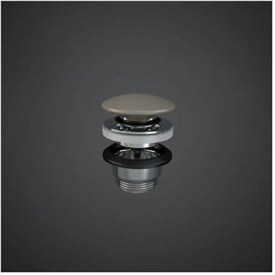 RAK Duo Pushopen-Ventil DUO000514A, cappuccino matt RAK Duo Pushopen-Ventil DUO000514A, cappuccino matt