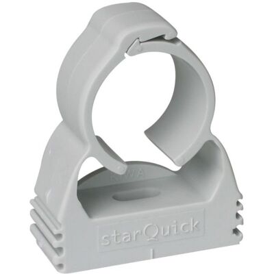 Walraven starQuick Kunststoffschelle 0854015 14-16mm, Polyamid, grau Walraven starQuick Kunststoffschelle 0854015 14-16mm, Polyamid, grau