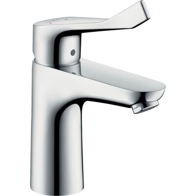 Hansgrohe Focus Care Waschtischarmatur 31915000 ComfortZone 100, extra langer Hebel, ohne Ablauf Hansgrohe Focus Care Waschtischarmatur 31915000 ComfortZone 100, extra langer Hebel, ohne Ablauf