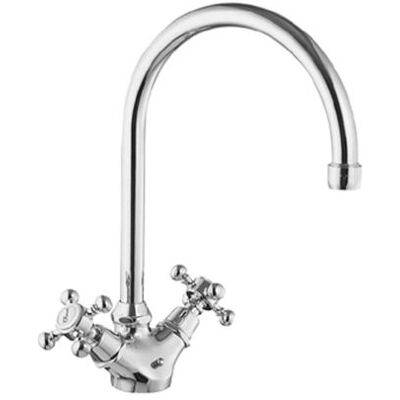 Herzbach Anais Küchenarmatur - Hoch, Chrom, 18cm Ausladung Herzbach Anais Küchenarmatur - Hoch, Chrom, 18cm Ausladung