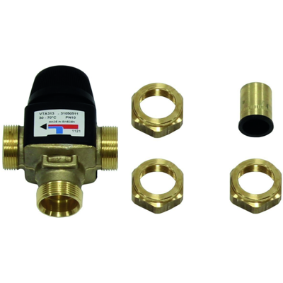 Vaillant Warmwasser-Thermostatmischer 302040 mit Klemmringverschraubung 22mm, 3/4" Vaillant Warmwasser-Thermostatmischer 302040 mit Klemmringverschraubung 22mm, 3/4"