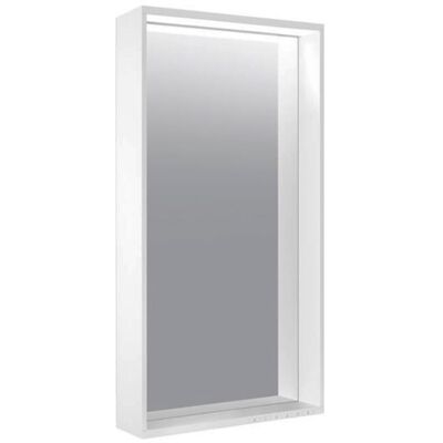 Keuco Weißer LED-Spiegel mit Heizung - DALI-Steuerung - 46x85 cm Keuco Weißer LED-Spiegel mit Heizung - DALI-Steuerung - 46x85 cm