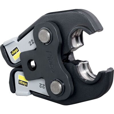 Viega Picco Pressbacke - Stahl phosphatiert, Schnappfunktion Viega Picco Pressbacke - Stahl phosphatiert, Schnappfunktion