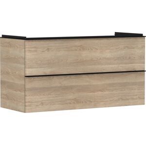 Hansgrohe Xelu Q Waschtischunterschrank - 2 Schubladen - Eiche Natur - 1180x475mm Hansgrohe Xelu Q Waschtischunterschrank - 2 Schubladen - Eiche Natur - 1180x475mm