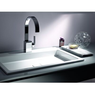 Alape GMBH - Rechteckiges Waschbecken - 700mm Breit - Weiß Alape GMBH - Rechteckiges Waschbecken - 700mm Breit - Weiß