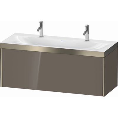 Duravit Xviu C-Bonded Set Doppelwaschtisch 1200x480mm - Waschbecken Duravit Xviu C-Bonded Set Doppelwaschtisch 1200x480mm - Waschbecken