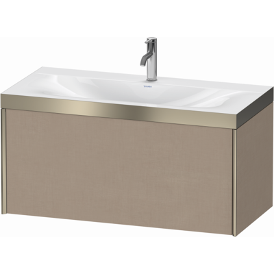Duravit Champagner Waschtisch-Set - Wandmontage, 1 Schublade, 1 Hahnloch Duravit Champagner Waschtisch-Set - Wandmontage, 1 Schublade, 1 Hahnloch